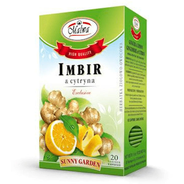 Чай фруктовый имбирь и лимон – 20 чайных пакетиков